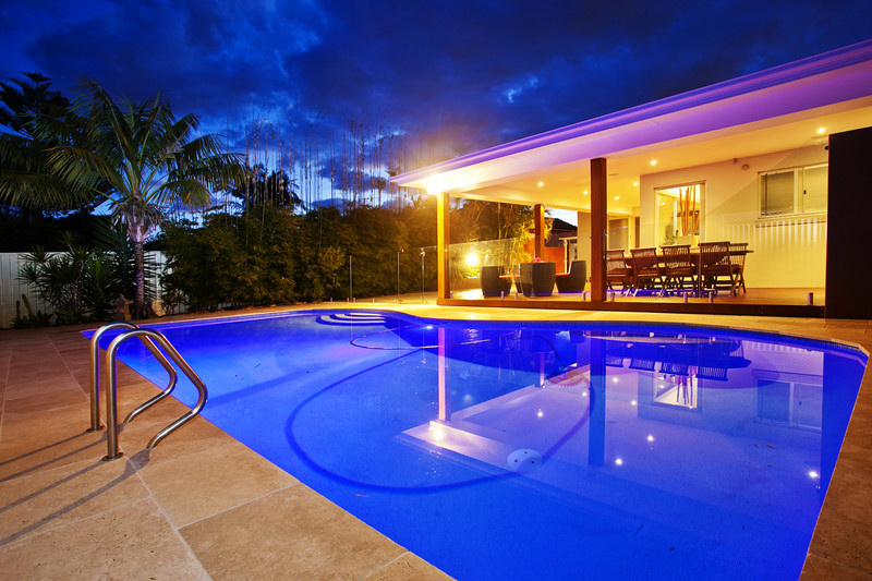 Pool At Night