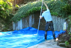 installing pool cover