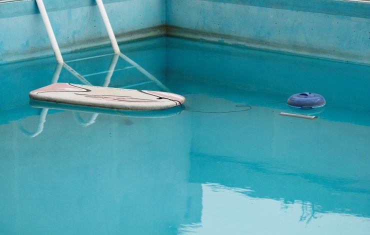 Cloudy Swimming Pool