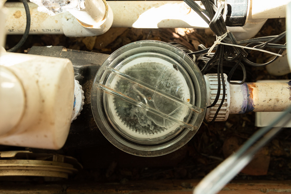 Air bubbles in a pump