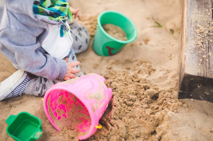 Kids Playing With Sand - How To Get Sand Out of the Pool