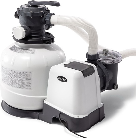 Intex 26647EG Krystal Clear Sand Filter Pump for Above Ground Pools