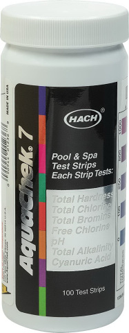 AquaChek 7-Way Pool and Spa Water Test strips