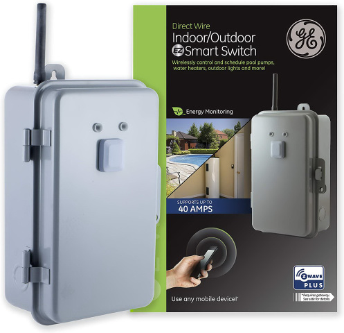 GE Z-Wave Direct Wire Indoor or Outdoor Smart Switch