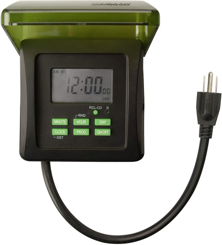 Woods 50015WD Outdoor Above-Ground Pool Timer