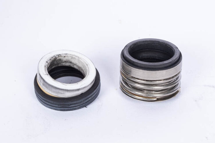 Swimming pool pump motor shaft seal kit.